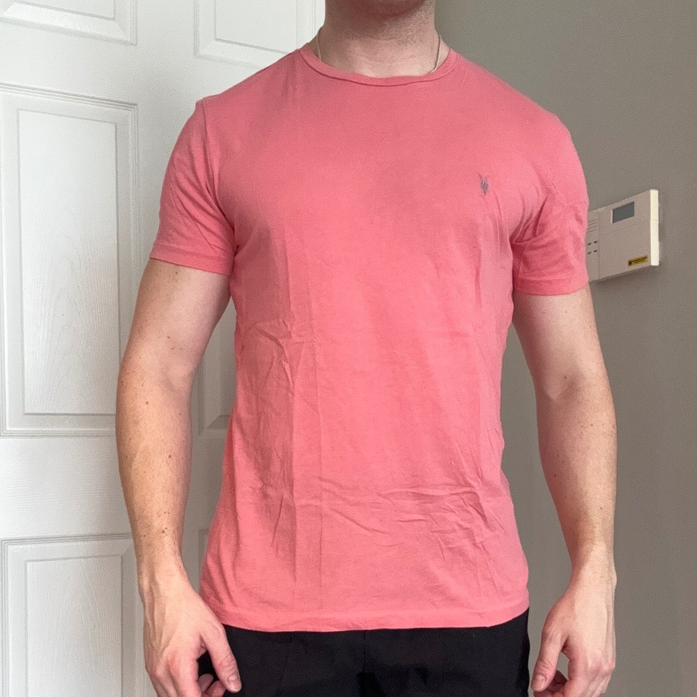 AllSaints Men's Salmon T-Shirt (M)